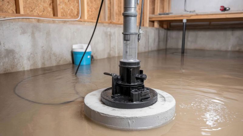 Pedestal Sump Pump Repair